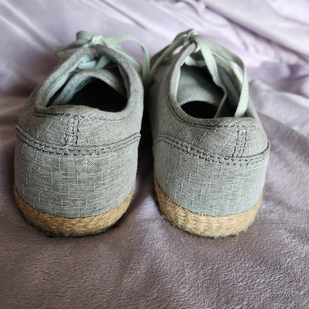 Vans Canvas Espadrille Shoes Size 8 - Picture 4 of 12